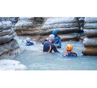 Cap Adrénaline Canyoning en eau chaude spécial hiver à Thuès près de Perpignan