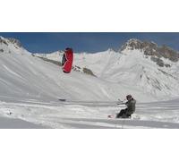 Cap Adrénaline Cours collectif de Snowkite à Gap