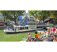 Cap Adrénaline Croisière en bateau sur la Seine et le Canal Saint-Martin au départ du Parc de La Villette