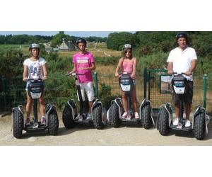 Cap Adrénaline Découverte des Menhirs de Carnac lors d'une balade en Segway