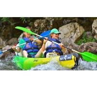 Cap Adrénaline Descente de 24 km en canoë - une journée dans les Gorges de l'Ardèche : La Calico Jack