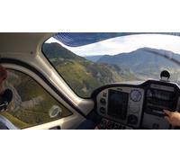 Cap Adrénaline Initiation au pilotage d'avion à Annecy et vue sur le lac d'Annecy