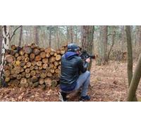 Cap Adrénaline Laser Game Outdoor en forêt près de Paris