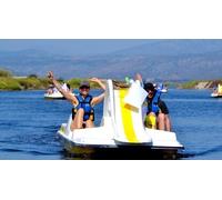 Cap Adrénaline Location de Pédalo toboggan au Barcarès - Port Leucate