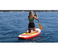 Cap Adrénaline Location Paddle transparent sur la plage de la Garonnette à Sainte-Maxime