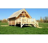 Cap Adrénaline Nuit insolite en cabane à Berson près de Blaye