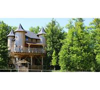 Cap Adrénaline Nuit insolite en cabane à Dienné près de Poitiers