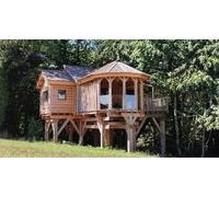 Cap Adrénaline Nuit insolite en cabane avec Spa près de Loudéac