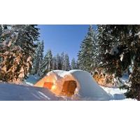 Cap Adrénaline Nuit insolite en igloo dans les Alpes près d'Annecy