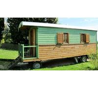 Cap Adrénaline Nuit insolite en roulotte à Montmaur près de Castelnaudary