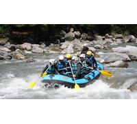 Cap Adrénaline Rafting sur la rivière Ubaye près de Barcelonnette en PACA