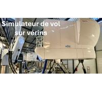 Cap Adrénaline Simulation de vol sur vérins à Roissy en France