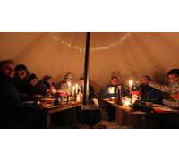 Cap Adrénaline Soirée fondue en tipi à Le Monêtier-les-Bains près de Briançon