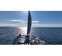 Cap Adrénaline Sortie en mer sur un trimaran de la Route du Rhum sur l'île de Marie-Galante
