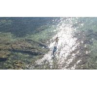Cap Adrénaline Trottinette des mers à Saint Maxime sur la plage de la Garonnette