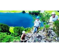 Cap Adrénaline Via Ferrata au Lac des Graves près d'Aurillac