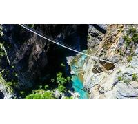 Cap Adrénaline Via ferrata dans les Gorges de la Durance à l'Argentière la Bessée