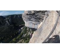 Cap Adrénaline Via ferrata du Thaurac près de Montpellier