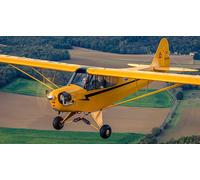 Cap Adrénaline Vol en avion Piper à la Ferté Alais - survol de l'Essonne