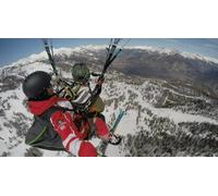 Cap Adrénaline Vol en Parapente à ski sur la station de Risoul