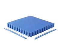 CAP Barbell 1 Lot de Tapis d'exercice Puzzle 61 x 61 x 1,27 cm Motif T - Bleu