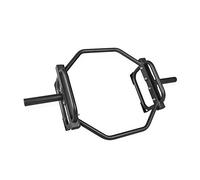 CAP Barbell Barre de piège olympique hexagonale, barre de levage d'épaulement, barre de soulevé de terre, noir, 127 cm