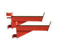Cap Barbell FM-SAFE13RD Loquets de sécurité/Bras d'observation, Rouge Mixte, Safety Catches/Spotter Arms