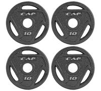 CAP Barbell Lot de 4 disques d'haltères olympiques de 5,1 cm, 4,5 kg