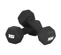 CAP Barbell Paire d'haltères en néoprène, 6,8 kg, noir