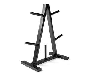 CAP Barbell RK-1BB Étagère Mixte Adulte, Arbre à Assiettes de 2,5 cm Noir, 1"