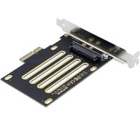 CAP-Cablecc Nvme PCI-E 4.0 X4 Lane vers SFF-8639 U.3 U3 Kit adaptateur hôte pour carte mère PM1735 NVMe PCIe SSD