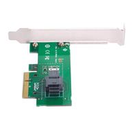 CAP-Cablecc PCI-E 4X à U.2 U2 Kit SFF-8639 Adaptateur SSD PCIe NVME pour Carte mère SSD 750 p3600 p3700 M.2 SFF-8643