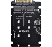 CAP-ChenYang M.2 NVME PCIE SSD vers U.2 SFF - 8639 et NGFF SATA SSD vers SATA 2 en 1 PCBA Adaptateur combiné