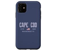 Cap Cod, Massachusetts Field//Cape Cod, MA Coque pour iPhone 11