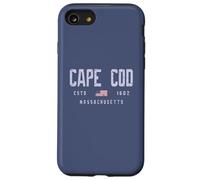 Cap Cod, Massachusetts Field//Cape Cod, MA Coque pour iPhone SE (2020) / 7/8