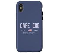 Cap Cod, Massachusetts Field//Cape Cod, MA Coque pour iPhone X/XS
