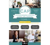 CAP Commercialisation et Services en HCR - Tome 1 - Compétences 1,3,5 Compétences 1-3-5 - Jean-Michel Framery - Genie Des Glaciers - broché - Scolaire / Universitaire