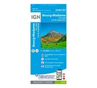 Cap Diffusion Top 25 - Bourg-Madame/Col de Puymorens/Pic Carlit Bleu - Cartes topographiques