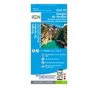 Cap Diffusion Top 25 - Gorges du Verdon / Moustiers-Sainte-Marie / Lac de Sainte-C Bleu - Cartes topographiques