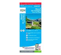 Cap Diffusion Top 25 - Massif du Canigou (résistante) Bleu - Cartes topographiques