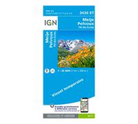 Cap Diffusion Top 25 - Meije/Pelvoux/PN des Ecrins Bleu - Cartes topographiques