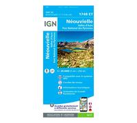 Cap Diffusion Top 25 - Néouvielle/Vallée d Aure/Parc National des Pyrénées Bleu - Cartes topographiques