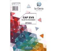 Cap Evs Option B - Sujets D'examen