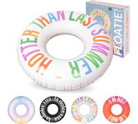 Cap-Fisura \U2013 Anneau De Flottaison Gonflable. 120 Cm Avec Soupape Pratique Pour Gonflage Et D¿¿Gonflage Instantan¿¿. Parfait Bain Piscine Ou Mer.