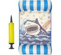 Cap-Hamac Pour Piscine, 4 In 1 Matelas Filet Piscine Gonflable, Matelas Piscine, Portable Hamac Bouee Piscine - Plage Piscine Fête D'été Pour Plage, Partie