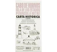 Cap Horn, Isla de los Estados, Peninsula Mitre, Carte historique | Zagier y Urruty