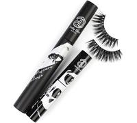 Cap-Jolly Dim By Inglot Kit De Maquillage Pour Yeux, Marron. Mascara Pour Sourcils Marron. Faux Cils. Mascara Noir Intense. Un Cadeau Parfait