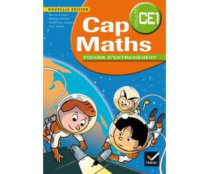 Cap Maths CE1 éd. 2014 - Fichier d'entraînement + Cahier de géométrie et Dico Maths Fichier d'entraînement avec cahier de géometrie et dico maths inclus - Roland Charnay - Hatier - broché - Scolaire /