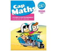 Cap Maths CE1 éd. 2016 - Fichier d'entrainement + Cahier de géométrie + Dico Maths Inclus : Cahier de géométrie et Dico Maths, Programme 2016 - Roland Charnay - Hatier - Coffret - Scolaire / Universit
