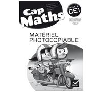 Cap Maths CE1 éd. 2016 - Matériel photocopiable Matériel photocopiable, Programme 2016 - Roland Charnay - Hatier - broché - Scolaire / Universitaire